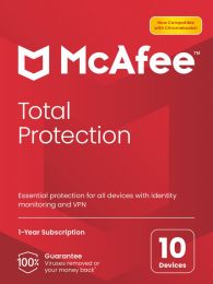 McAfee Total Protection 10-Device 1 Year 